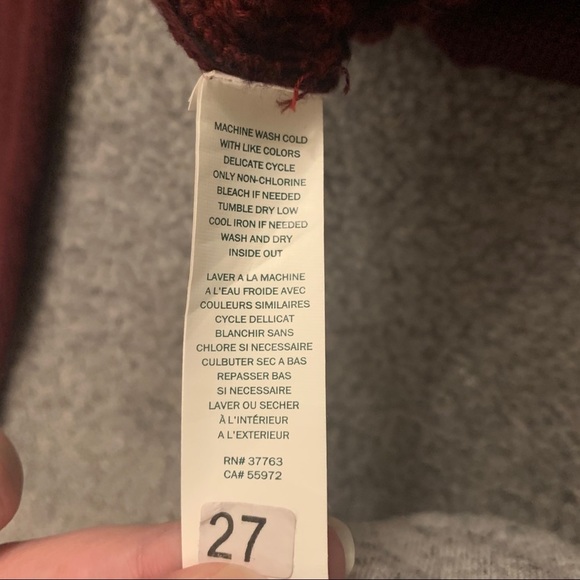 Perry Ellis size Large 1/4 zip sweater - Picture 4 of 5